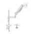 AISENSSOPORTE DE MESA ECO CONTRAPESO GIRATORIO E INCLINABLE PARA MONITOR/TV 9KG/3 PIVOTES 1 BRAZO/ 17-32/ BLANCO