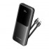 VENTION POWERBANK FHOB010.000MAH / 22.5W/ NEGRA Incluye Cable USB Tipo-C y Lightning
