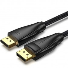 VENTION CABLE DISPLAYPORT 1. 8K M/M 5M NEGRO
