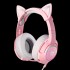 ONIKUMA AURICULARES DIADEMA K9 ROSA + MICROFONO
