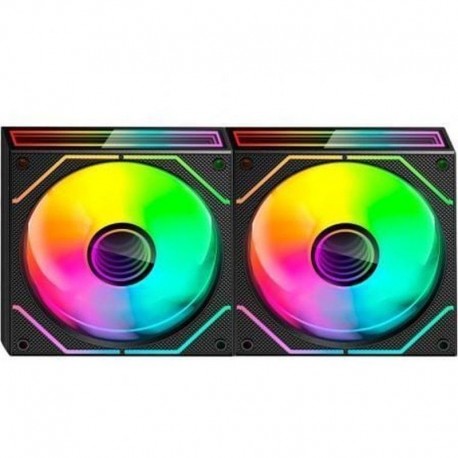 MARS GAMING VENTILADORES MF-3DPROX2R/ 12CM/ ARGB 2-PACK