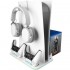MARS GAMING SOPORTE MULTIFUNCION RGB PARA PS5 MPS5-B2/ BLANCO