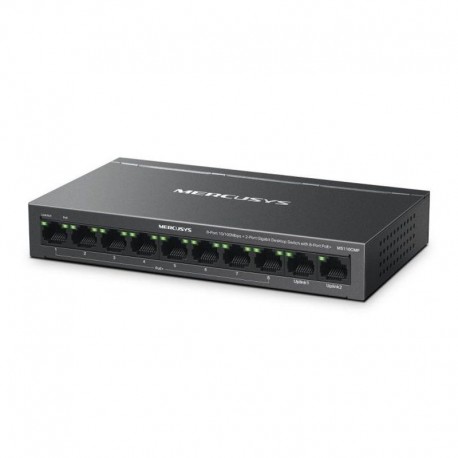 MERCUSYS SWITCH 8-PORT + 2xGBPS MS110CMP