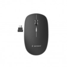 GEMBIRD RATON OPTICO INALAMBRICO SILENCIOSO RECEPTOR USB-C