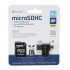 PLATINET MICRO SD 16GB + LECTOR PMMSD16CR4 MicroSD + Adaptador + USB + OTG microUSB