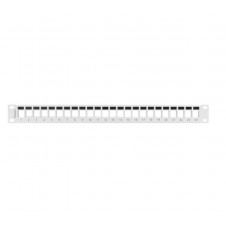 LANBERG PATCH PANEL 24 PUERTOS 1U RACK 19 PARA MODULOS KEYSTONE GRIS