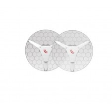 MIKROTIK PUNTO DE ACCESO WIRELESS WIRE DISH PAR DE DISPOSITIVOS LHGG-60AD