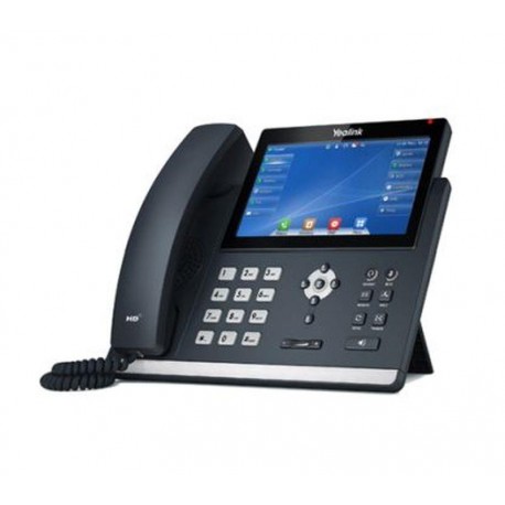 YEALINK TELEFONO SIP-T48U MODELO POE NO INCLUYE FUENTE DE ALIMENTACIÓN