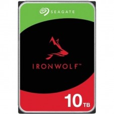 SEAGATE DISCO DURO 10TB 3.5 ST10000VN000 IRONWOLF 256MB Ideal para NAS