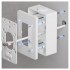 UBIQUITI CAJA DE CONEXIONES PARA UNIFI ACCESS READER E INTERCOM Compatible con UA-G2, UA-G3-W y UA-Intercom-Viewer