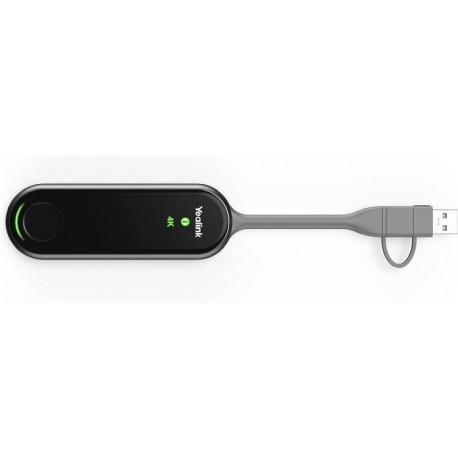 YEALINK USB DE PRESNETACION Y CONFERENCIA INALAMBRICA Cápsula de presentación inalámbrica 4K para cada espacio de trabajo