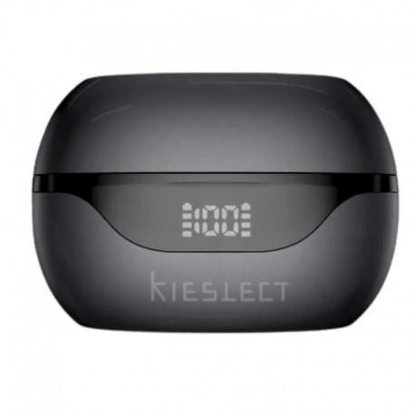KIESLECT AURICULARES INALAMBRICOS EARBUDS OPEN NEGROS APP GRATUITA TRADUCTOR IA