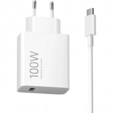 XIAOMI CARGADOR DE PARED 100W CHARGING COMBO (Type-A)/ 1xUSB + Cable USB Tipo-C/ 100W