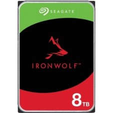 SEAGATE DISCO DURO 8TB IRONWOLF NAS ST8000VN002 8TB/ 3.5\"/ SATA III/ 256MB Ideal para NAS para el hogar, pequeñas oficinas/ofic