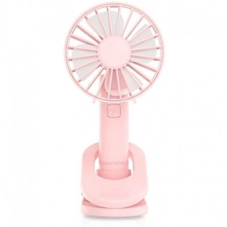 DAEWOO VENTILADOR DE MANO DW9017 ROSA 3 VELOCIDADES