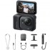 INST360 CAMARA DIGITAL DEPORTIVA GO ULTRA PACK CREADOR 4K/ Ángulo de visión 360º/ Negra