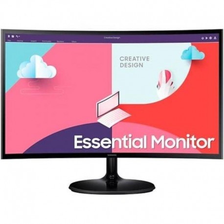 SAMSUNG MONITOR PROFESIONAL CURVO ESSENTIAL S36C S27C364EAU 27\" 4MS/ 75Hz/ HDMI / VGA/ VESA