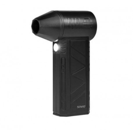 SAVIO MINI-LIMPIADOR DE AIRE MD-01 SOPLADOR BLACK