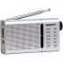 DAEWOO RADIO PORTATIL DW1037/ A PILAS / PLATEADA