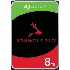 SEAGATE DISCO DURO 8TB 3.5 SATA III ST8000NT001 IRONWOLF PRO Ideal para NAS para el hogar, pequeñas oficinas/oficinas doméstica