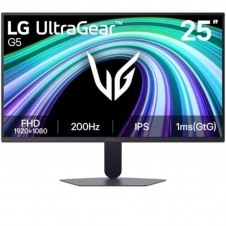 LG MONITOR ULTRAGEAR G5 25G523B-B 25\" NEGRO DP / HDMI / / FULL HD/ 1MS/ 200HZ/ IPS/ VESA