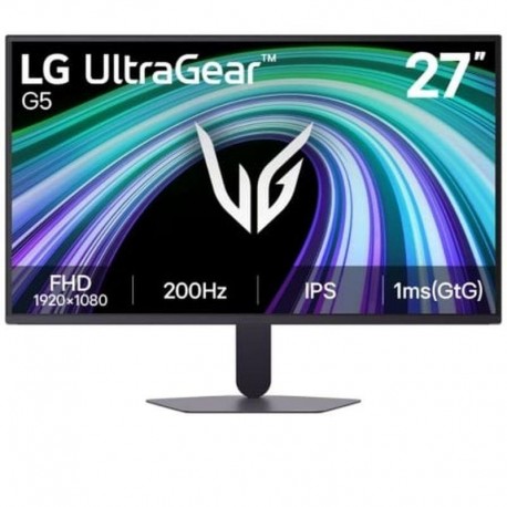 LG MONITOR ULTRAGEAR G5 27G523B-B 27\" NEGRO DP / HDMI / / FULL HD/ 1MS/ 200HZ/ IPS/ VESA