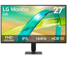 LG MONITOR 27U411B-B 27\"/ FULL HD/ NEGRO VGA / HDMI / 5MS / 144HZ / VESA