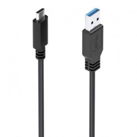 AISENS CABLE USB 3.1 TIPO-C A107-0860 USB-C MACHO A USB-MACHO 2M NEGRO