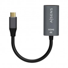 AISENS CONVERSOR A109-0683 USB-C A HDMI HEMBRA 15CM GRIS