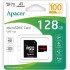 APACER TARJETA DE MEMORIA MICRO SD 128GB CON ADAPTADOR / CLASE 10 / 100MBs