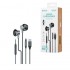 UNICO AURICULARES CABLE TIPO-C SEMI IN-EAR MICRO MAGNETIC GRIS