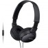 SONY AURICULARES DIADEMA MDRZX110APB NEGRO PLEGABLE MICROFONO