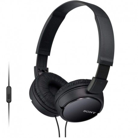 SONY AURICULARES DIADEMA MDRZX110APB NEGRO PLEGABLE MICROFONO