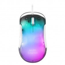 MARS GAMING RATON GAMING MMGLOWW BLANCO ILUMINACION CHROMA-GLOW