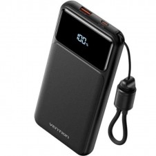 VENTION POWERBANK 10.000MAH XGYB0-39-TY/ 22.5W/ NEGRO/ INCLUYE CABLE USB TIPO-C