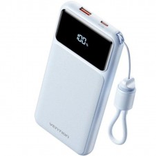 VENTION POWERBANK 10000 XGYL0-39-TY/ 22.5W/ AZUL/ INCLUYE CABLE USB TIPO-C
