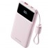VENTION POWERBANK 10.000MAH XGYP0-39-TY/ 22.5W/ ROSA/ INCLUYE CABLE USB TIPO-C