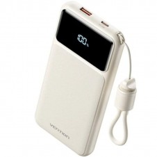 VENTION POWERBANK 10000 MAH XGYW0-39-TY/ 22.5W/ BLANCA/ INCLUYE CABLE USB TIPO-C