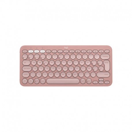 LOGITECH TECLADO INALAMBRICO PEBBLE KEYS 2 K380 ROSA