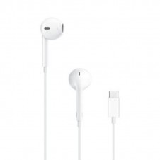 APPLE AURICULARES CON MICRO Y MANDO EARPODS USB-C OEM SIN CAJA MTJY3ZM-A/ ORIGINAL APPLE/ INTRAAURICULAR/ SIN CAJA