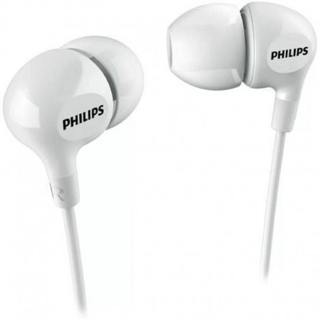 PHILIPS AURICULARES INTRAUDITIVOS SHE3550WT / JACK 3.5 / BLANCOS