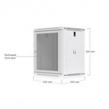 UBIQUITI ARMARIO RACK 12U 450 MM BLANCO