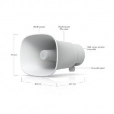 UBIQUITI ALTAVOZ DE BOCINA POE UP-AI-HORN-SPEAKER-W