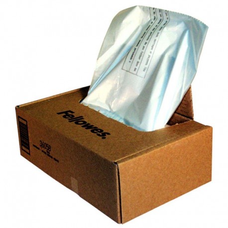 FELLOWES PACK 50 BOLSAS DESTRUCTORAS (110-130 LITROS CAPACIDAD)