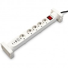 SALICRU REGLETA 5 TOMAS + 1 MASTER + 4 + 2 USB C + 1USB 1.4M (SPS SAFE MASTER) BLANCA