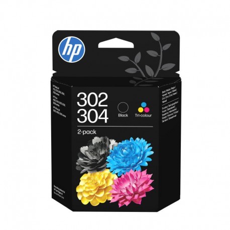 HP CARTUCHO B82L1AE MULTIPACK NEGRO/COLOR Nº 302 Nº 304