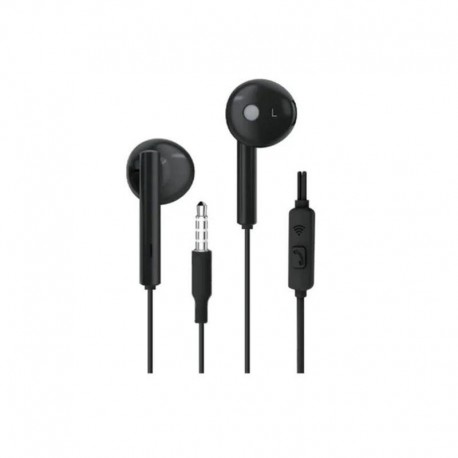 UNICO AURICULARES CABLE JACK 3.5MM SEMI IN-EAR MICRO EP2600 NEGRO