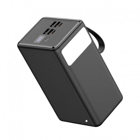 PLATINET POWER BANK 70.000mAh 20W PMPB7020 NEGRO CABLE USB-C 1M + LINTERNA