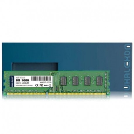 WHALEKOM MEMORIA RAM WKD8 8GB/ DDR3/ 1600MHZ/ 1.35V/ UDIMM