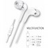 TECH ONE TECH AURICULARES INTRAUDITIVOS EARTECH TEC1304/ CON MICRÓFONO/ USB TIPO-C/ BLANCOS